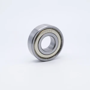 6202-ZZ Ball Bearing 15x35x11mm Left Angled View