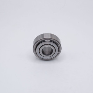 WC88502 Felt Seal Ball Bearing 15x35x1/2 + 9/16 Front View
