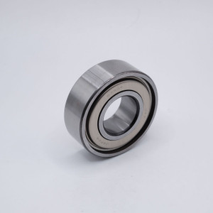 WC87504 Felt Seal Ball Bearing 20x47x5/8 Front Left Angled View