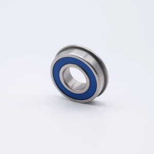FR3-2RS Flanged Miniature Ball Bearing 3/16x1/2x0.196 Right Angled View