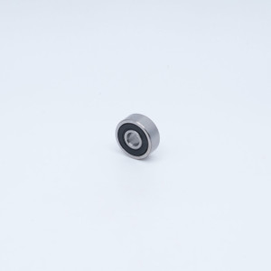 S693-2RS Stainless Steel Miniature Ball Bearing 3x8x4mm Right Angled View
