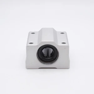 SMA8UU Pillow Case Linear Bearing Sealed  8mm Bore Front View