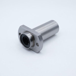 LMH16LUU-E Oval Linear Flange Ball Bushing 16x28x70mm Back Right Angled View