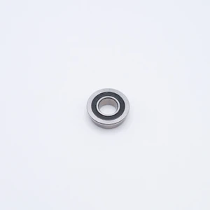MF126-2RSC Miniature Flanged Ball Bearing 6x12x4mm Bottom View