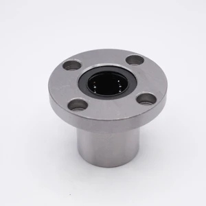LMF6LUU Longer Flanged Linear Ball Bearing 6x12x35mm Bottom View