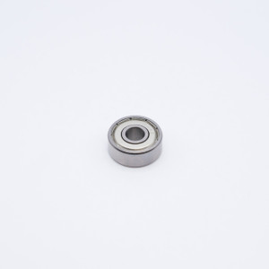 697X2-ZZ Mini Ball Bearing 7x17x5 Shielded MR697ZZ Front View