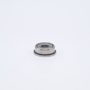SF623-ZZ Stainless Steel Miniature Flanged Ball Bearing 3x10x4mm Flat View