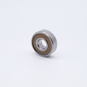 MR148-2TS Miniature Ball Bearing 8x14x4mm Right Angled View