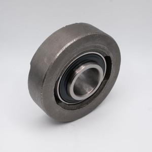 UCC205-16 Cylindrical Cartridge Bearing Unit 1" Bore Left Angled View