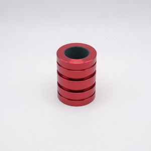 SWP08 Inch Size Linear Plain Bearing PTFE Lined 1/2x7/8x1-1/4 Front View