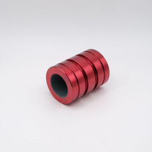 SWP10 Inch Size Linear Plain Bearing PTFE Lined 5/8x1-1/8x1-1/2 Right Angled View