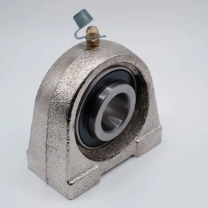 UCKTB205-14 Tapped Based Pillow Block Bore 7/8" Back Left Angled View