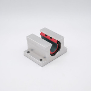 SWDP12 Plain Linear Pillow Block Bearing 3/4" Bore Left Angled View