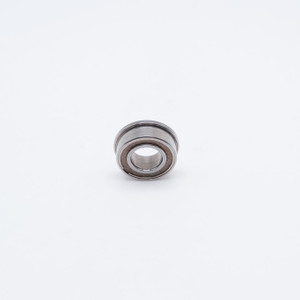 MF128-2TS Mini Flanged Ball Bearing 8x12x3.5mm Front View