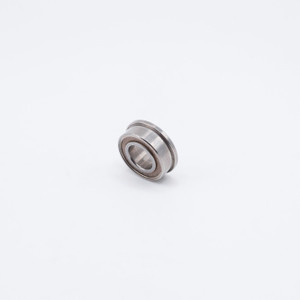 MF128-2TS Mini Flanged Ball Bearing 8x12x3.5mm Right Angled View