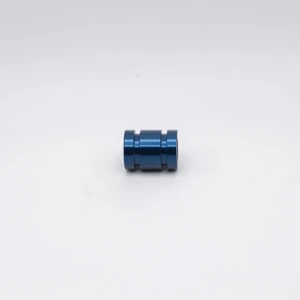 KHP08 Metric Closed Thin Plain Linear Bearing PTFE Lined 8x15x20mm Side View