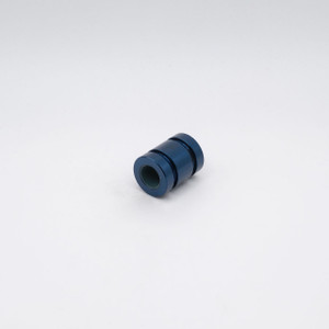 KHP35 Metric Closed Thin Plain Linear Bearing PTFE Lined 35x52x62mm Right Angled View