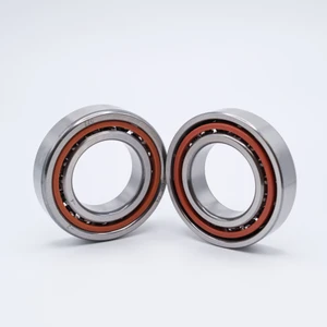 7201C-5DBLP5 Duplex Angular Contact Ball Bearing 12x32x10mm Front Side By Side View