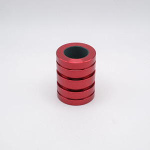 SWP03 Inch Size Linear Plain Bearing PTFE Lined 3/16x3/8x9/16 Front View