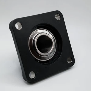 TP-SUEF204-12 4-Bolt Flange 3/4" Bore Bottom Left View