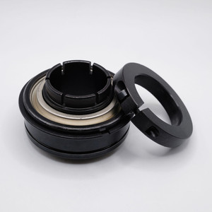 UER207-20-L3 Concentric Locking Snap Ring Insert Bearing 1-1/4" Bore Separated View