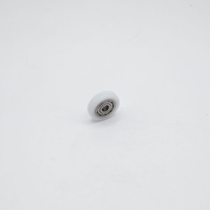 BS69310-5 Flat POM Roller Bearing Wheel 3x10x5mm Left Angled View