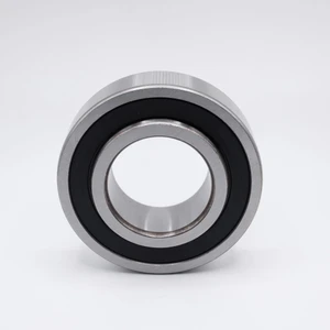 6202-2RSEE Sealed Extended Ball Bearing 15x35x11mm+14mm Front View