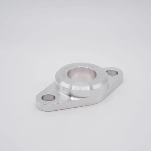 TBF1-1/4x3/8 2-Bolt Fixed Aluminum Housing Flat Left Angled View