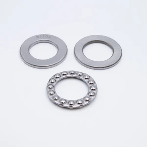 51211 Thrust Ball Bearing 55x90x25mm Disassembled Outer Race View