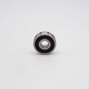 U625-2RS Mini Ball Bearing 5x16x5mm Sealed Front View