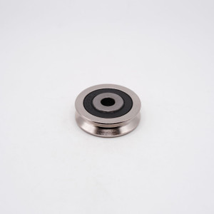 V6X30X8 V-Groove Ball Bearing 6x30x8mm Flat View