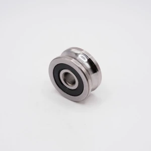 SG15U U-Groove Ball Bearing 5x17x8mm + 9.8mm Back View