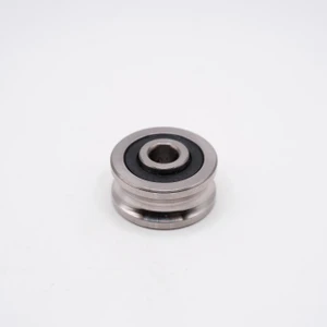 SG15U U-Groove Ball Bearing 5x17x8mm + 9.8mm Flat View