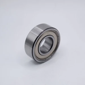 WC87500 Felt Seal Ball Bearing 10x30x1/2 Left Angled View