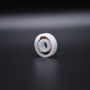 608PG Plastic Ball Bearing 8x22x7 Side View