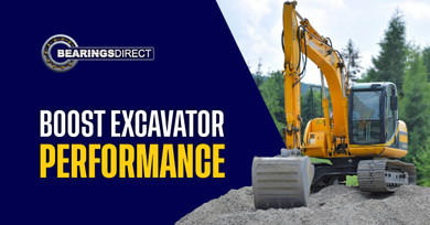Enhancing Excavator Performance with Bearings Direct Bearings: A Case Study
