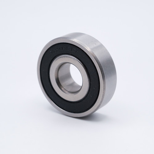 6301-2RS Ball Bearing 12x37x12mm Left Angled View