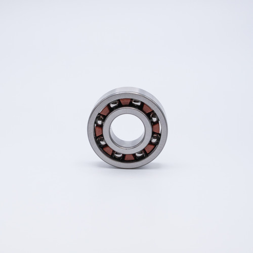 6307TBR12P4 Super Precision Ball Bearing 35x80x21 Front View