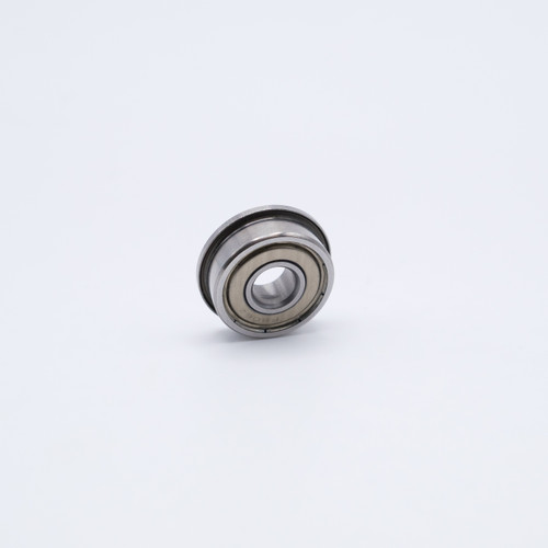 F605ZZ Miniature Flanged Ball Bearing 5x14x5 Shielded Side View