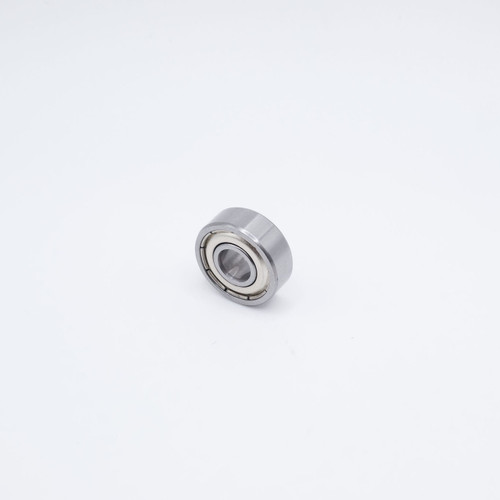 1601-ZZ Shielded Ball Bearing 3/16x11/16x1/4 Right Angled View