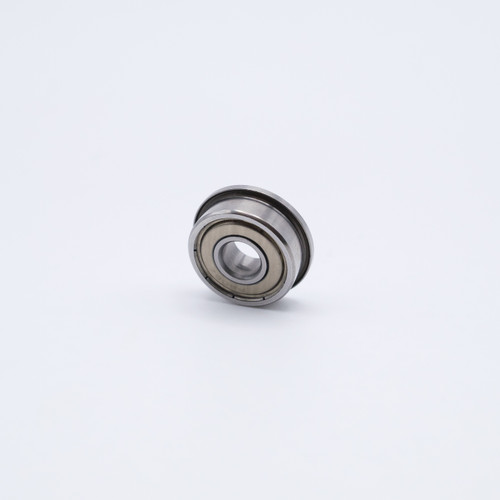 SMF115-ZZ Stainless Steel Miniature Flanged Ball Bearing 5x11x4mm Front View