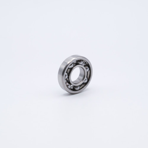 SSR188 Stainless Steel Miniature Ball Bearing 1/4x1/2x1/8" Angled View