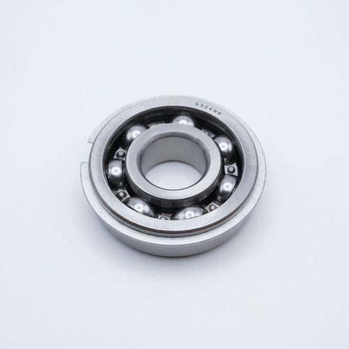 6204NR Ball Bearing 20x47x14mm Bottom View