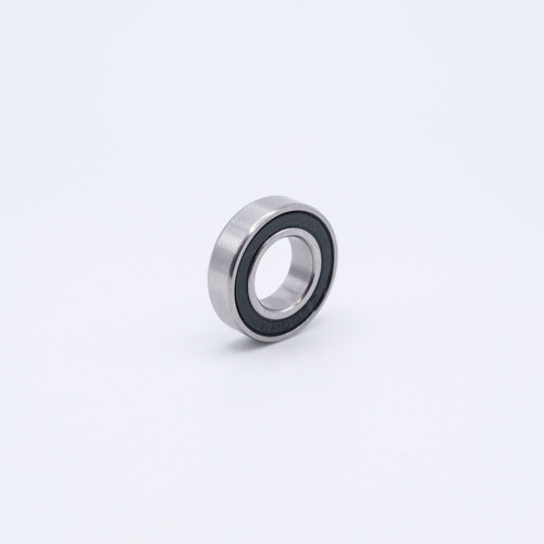 6801-2RS Ball Bearing 12x21x5mm Left Angled View