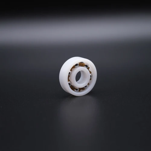 6002-PBS Plastic Radial Ball Bearing 15x32x9mm Left Angled View