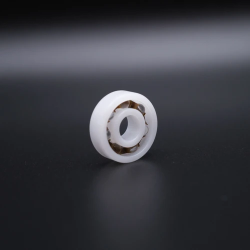 6001 Plastic Ball Bearing 12x28x8mm Left Angled View