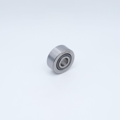NAST20R Separable Yoke Track Needle Roller Bearing 20x47x16mm Front Left Angled View