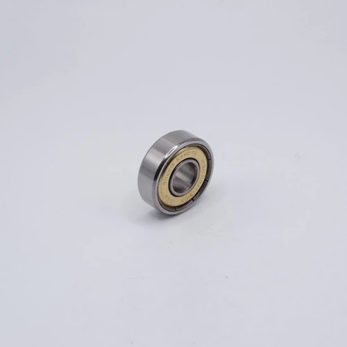 S608-2RZ-ABEC5 Miniature Ball Bearing 8x22x7mm Metal Shielded Left Angled View