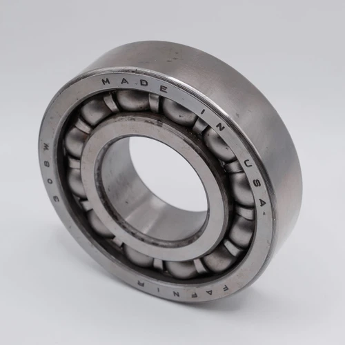 308W Radial Deep Groove Ball Bearing 40x90x23mm Front Right Angled View