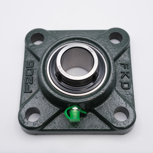 UCF214 4-Bolt Square Flange Cast Iron Unit 70mm Bore Top View